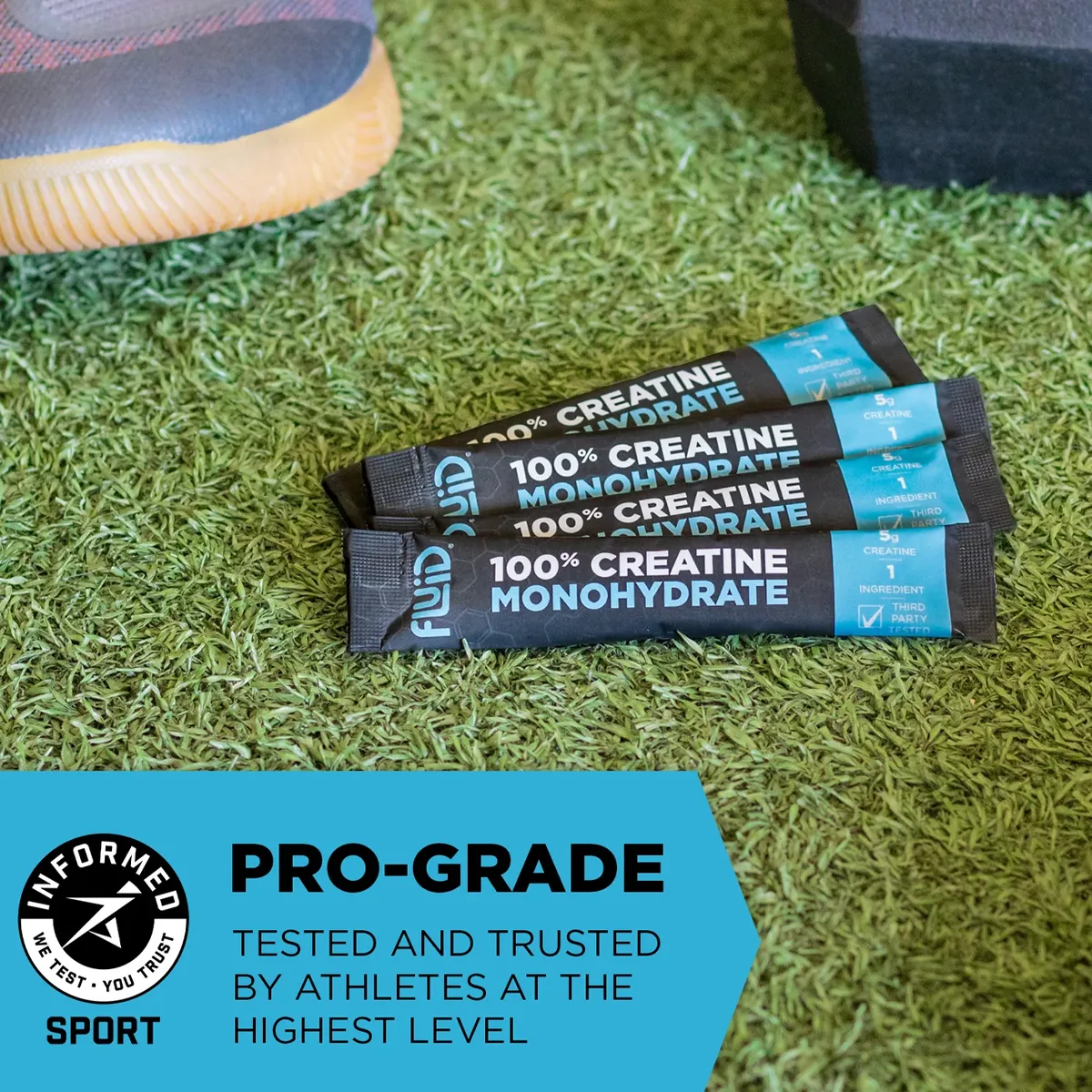100% Creatine Monohydrate (30 Single Servings)