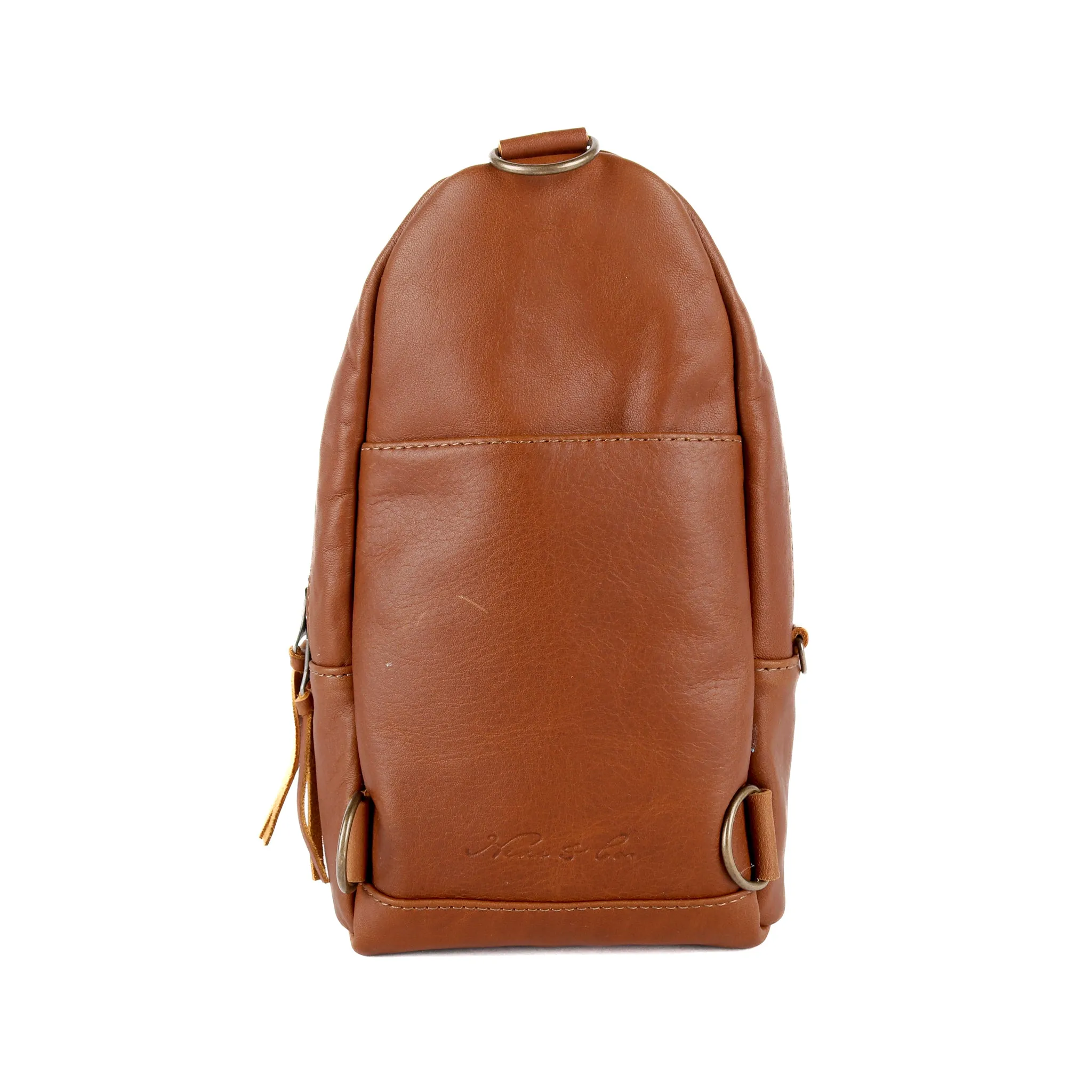 2.0 CROSSBODY SLING - SMALL - H&S MOONS - CAFE - NO. 15431