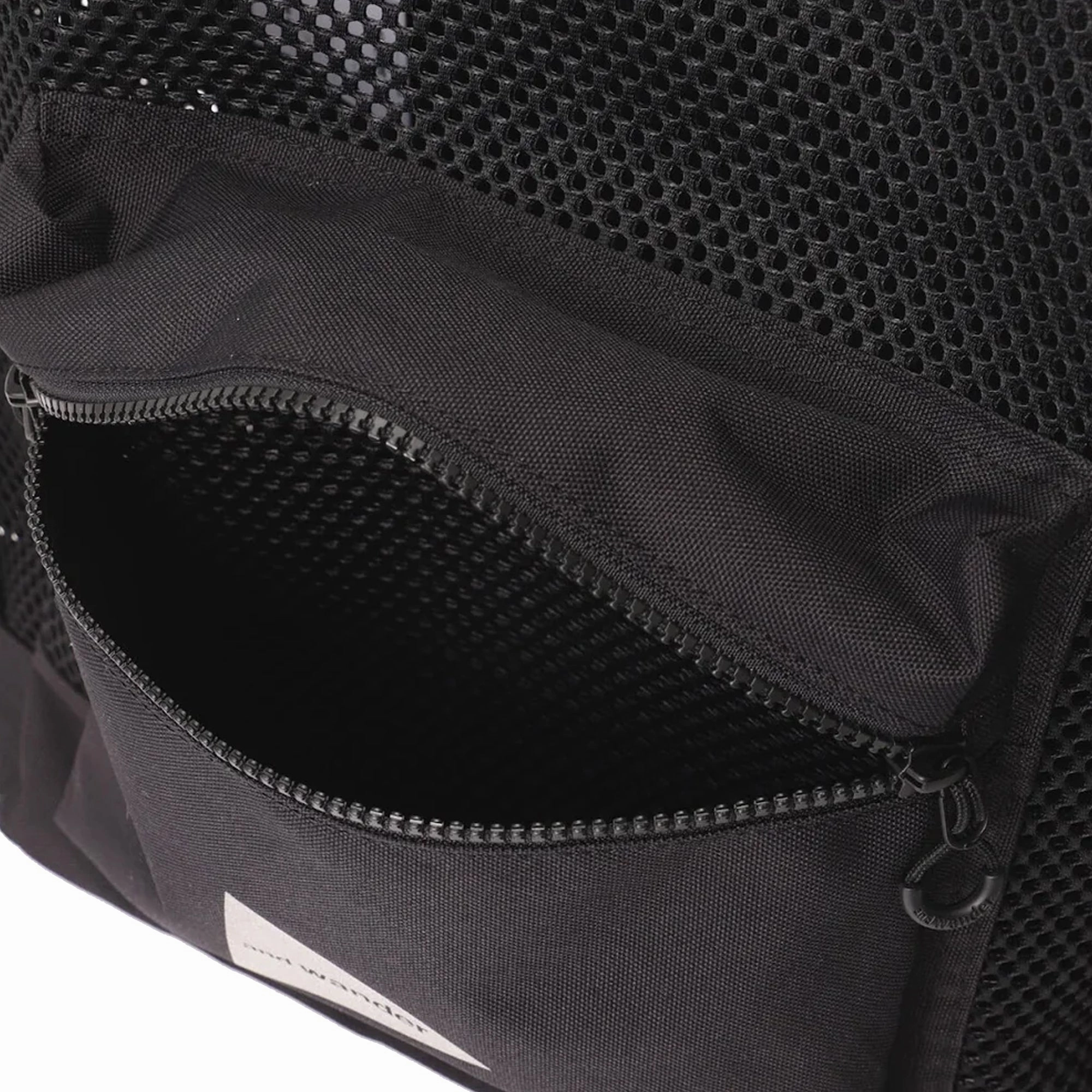 and Wander 3D Mesh 2-Way Tote Bag Black