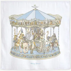 Atelier Choux Mini Muslin Carousel Blue