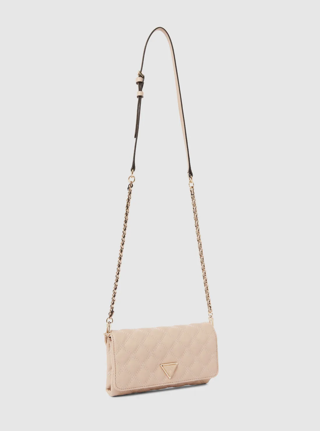 Beige Giully Crossbody Organiser Bag