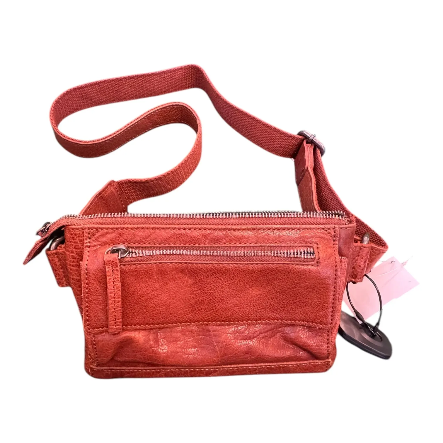 Belt Bag Leather By SPIKES AND SPARROW In Brown, Size:Medium