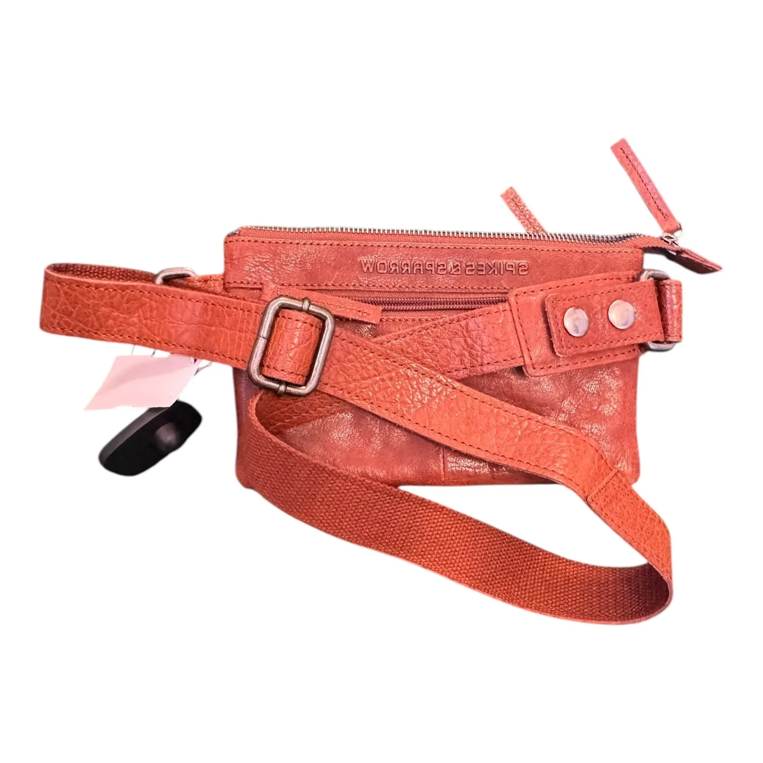 Belt Bag Leather By SPIKES AND SPARROW In Brown, Size:Medium