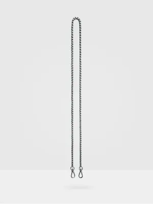 Box Chain Bag Strap in Silver