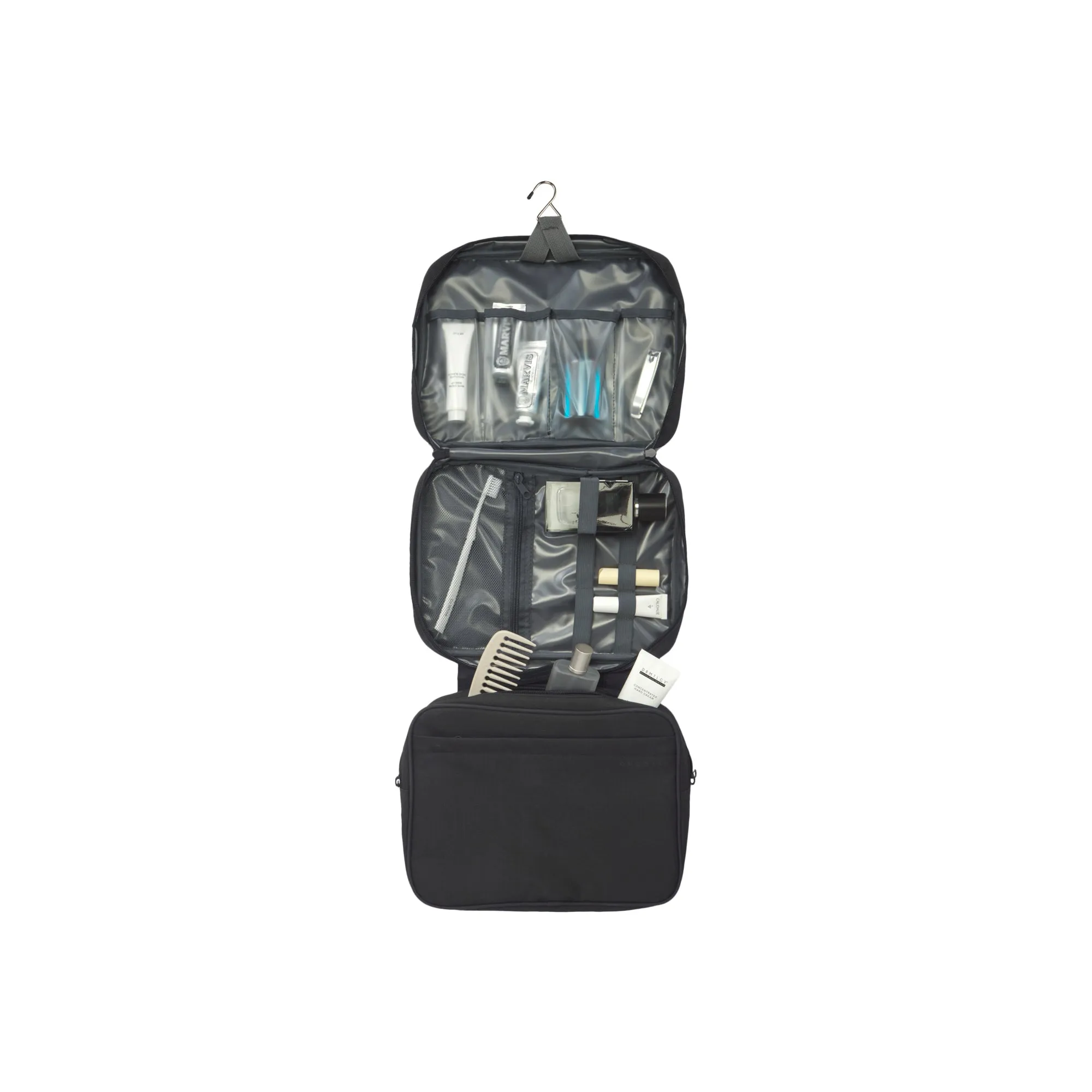 Bugatti Uptown Essentials Foldable Hanging Toiletry Bag *Drop Ship*