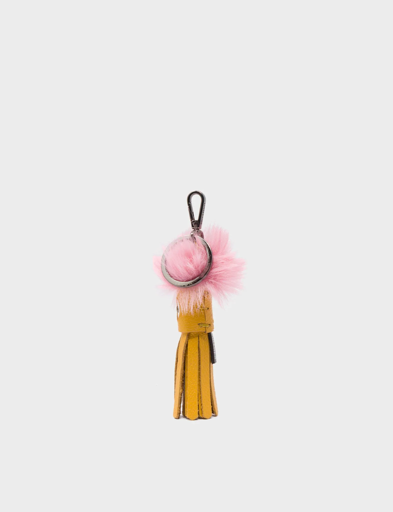Callie Marie Mayne - Golden Glow Leather and Pink Faux Fur