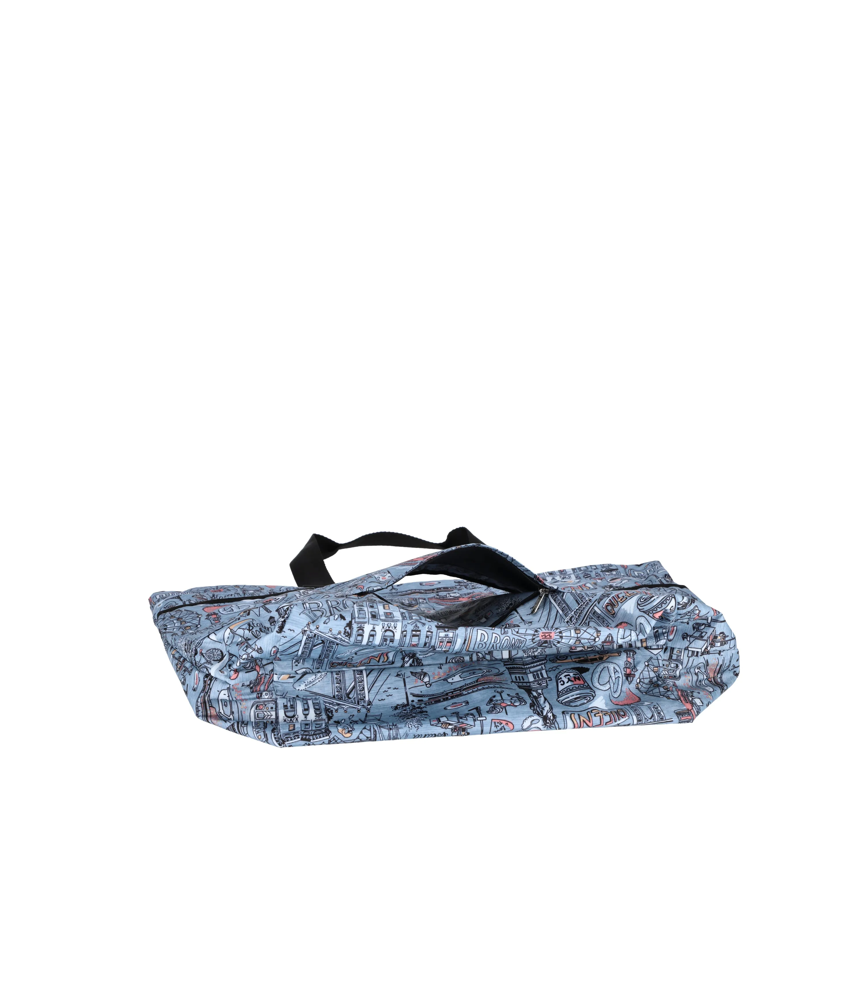 Carlin Zip Top Tote Bag