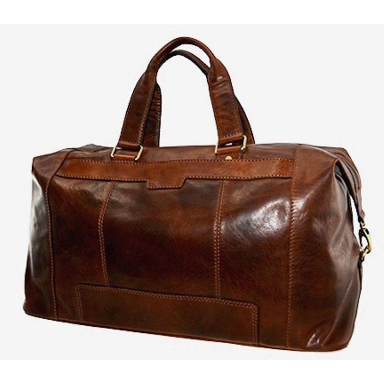 Cheyenne Hand-Stained Antique Buffalo Companion Duffel