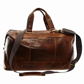 Cheyenne Hand-Stained Antique Buffalo Companion Duffel
