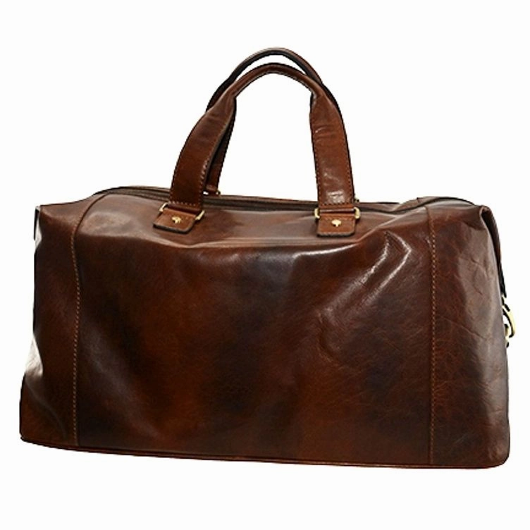 Cheyenne Hand-Stained Antique Buffalo Companion Duffel