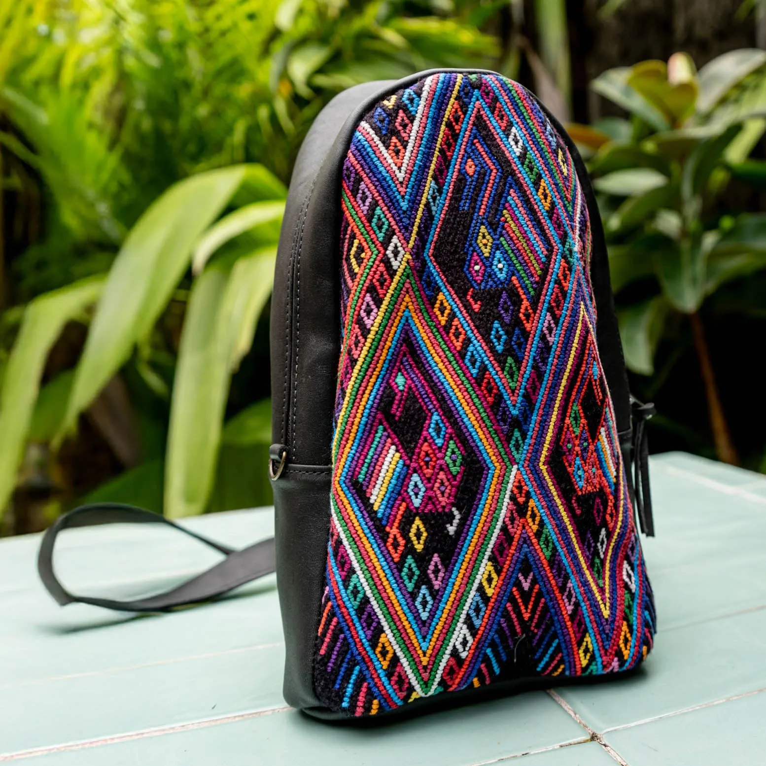 CROSSBODY SLING 2.0 - OOAK - BLACK - NO. 14067