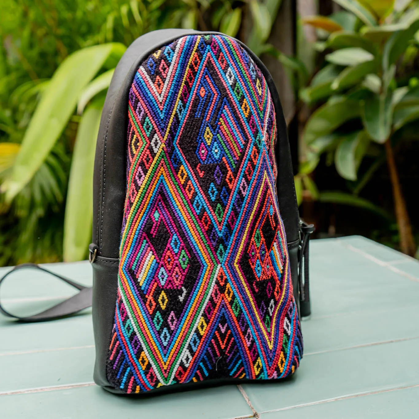 CROSSBODY SLING 2.0 - OOAK - BLACK - NO. 14067