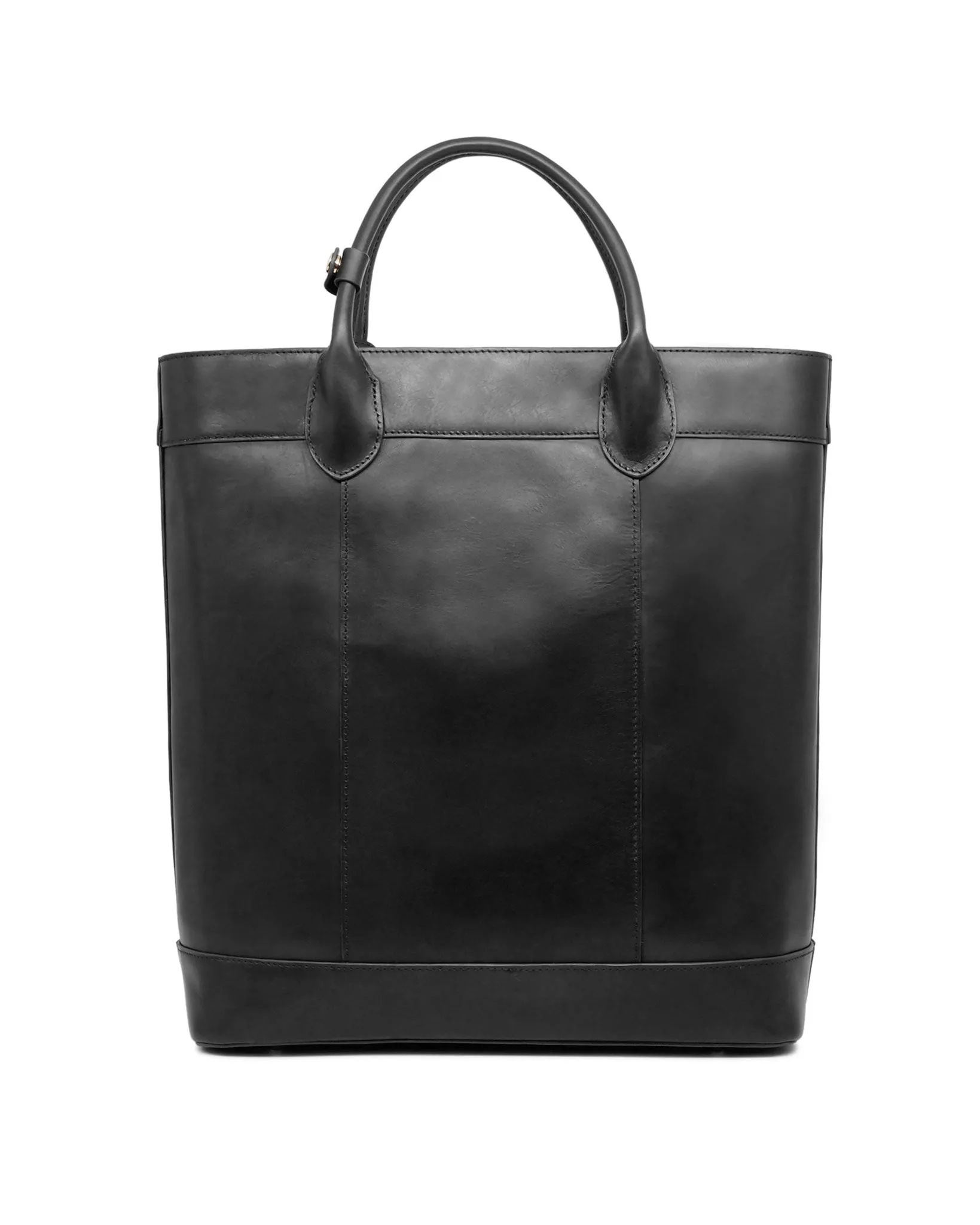 Di Classe Leather Tote (Nero)