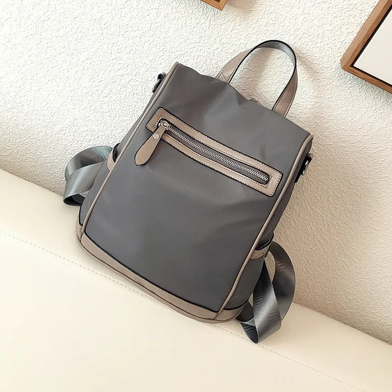 Fashion Solid Color Multi-Purpose Real Littles Backpack Shoulder Bag