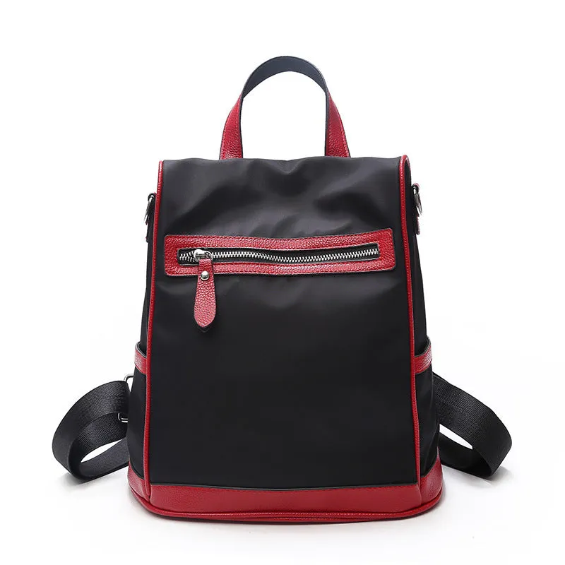 Fashion Solid Color Multi-Purpose Real Littles Backpack Shoulder Bag