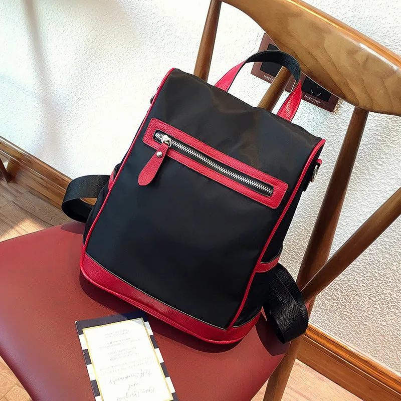 Fashion Solid Color Multi-Purpose Real Littles Backpack Shoulder Bag