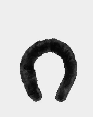 FAUX FUR TRIM  - 8421521 BLACK