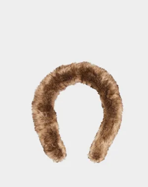 FAUX FUR TRIM  - 8422509 NATURAL