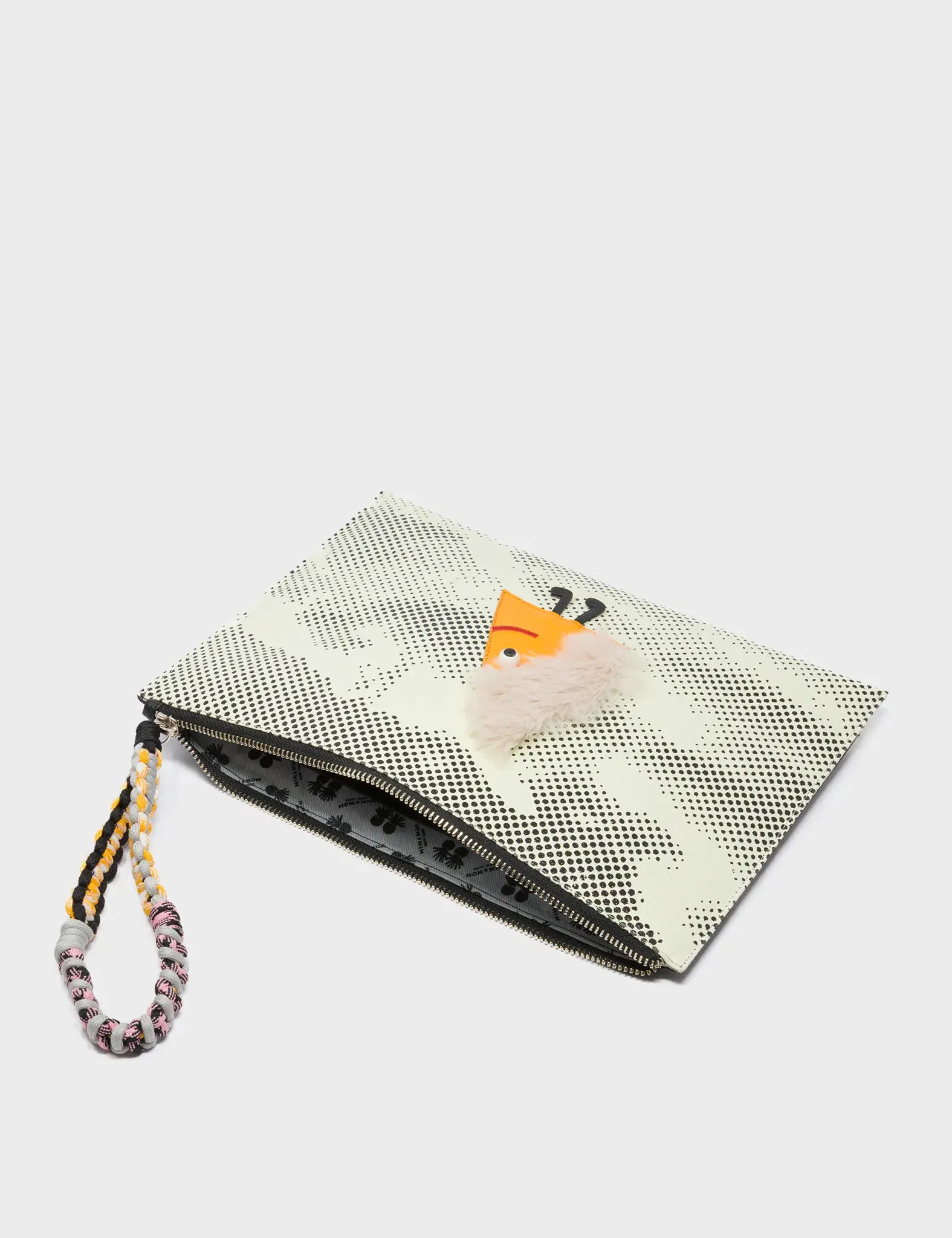 Fidelio Almond Leather Pouch - Peaky Keeper Applique