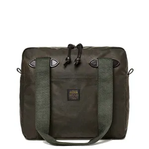 Filson Tin Cloth Tote Bag With Zipper