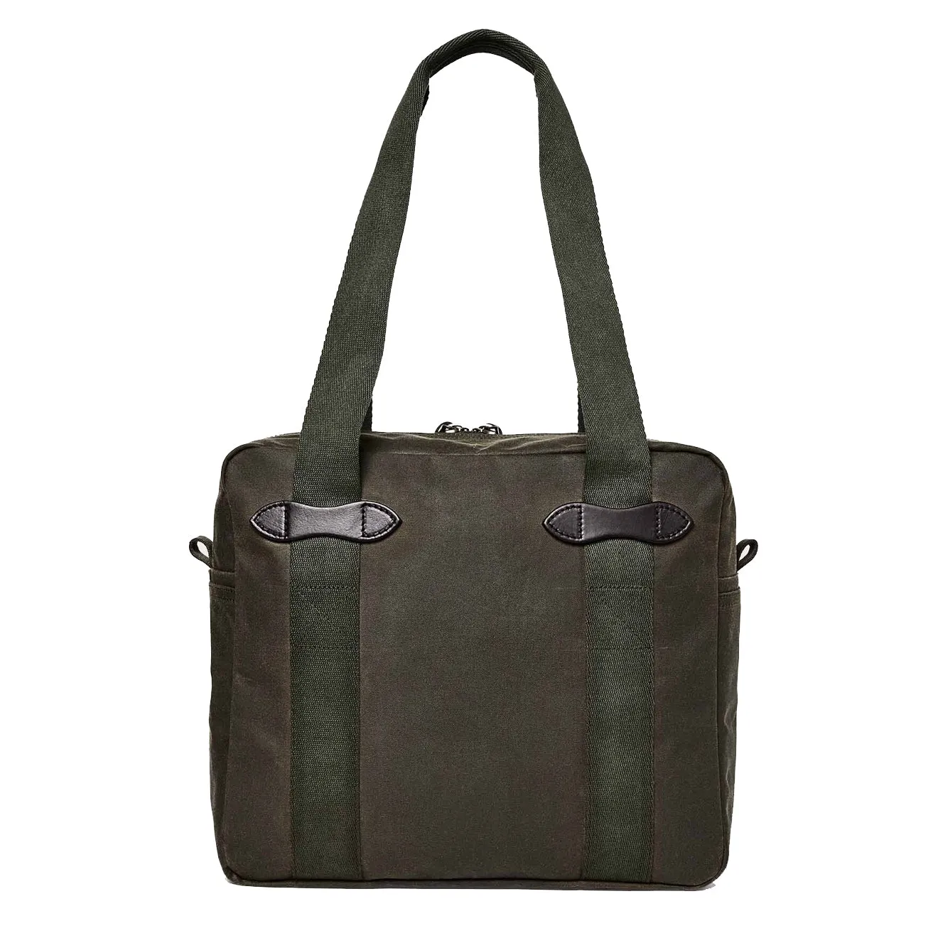 Filson Tin Cloth Tote Bag With Zipper