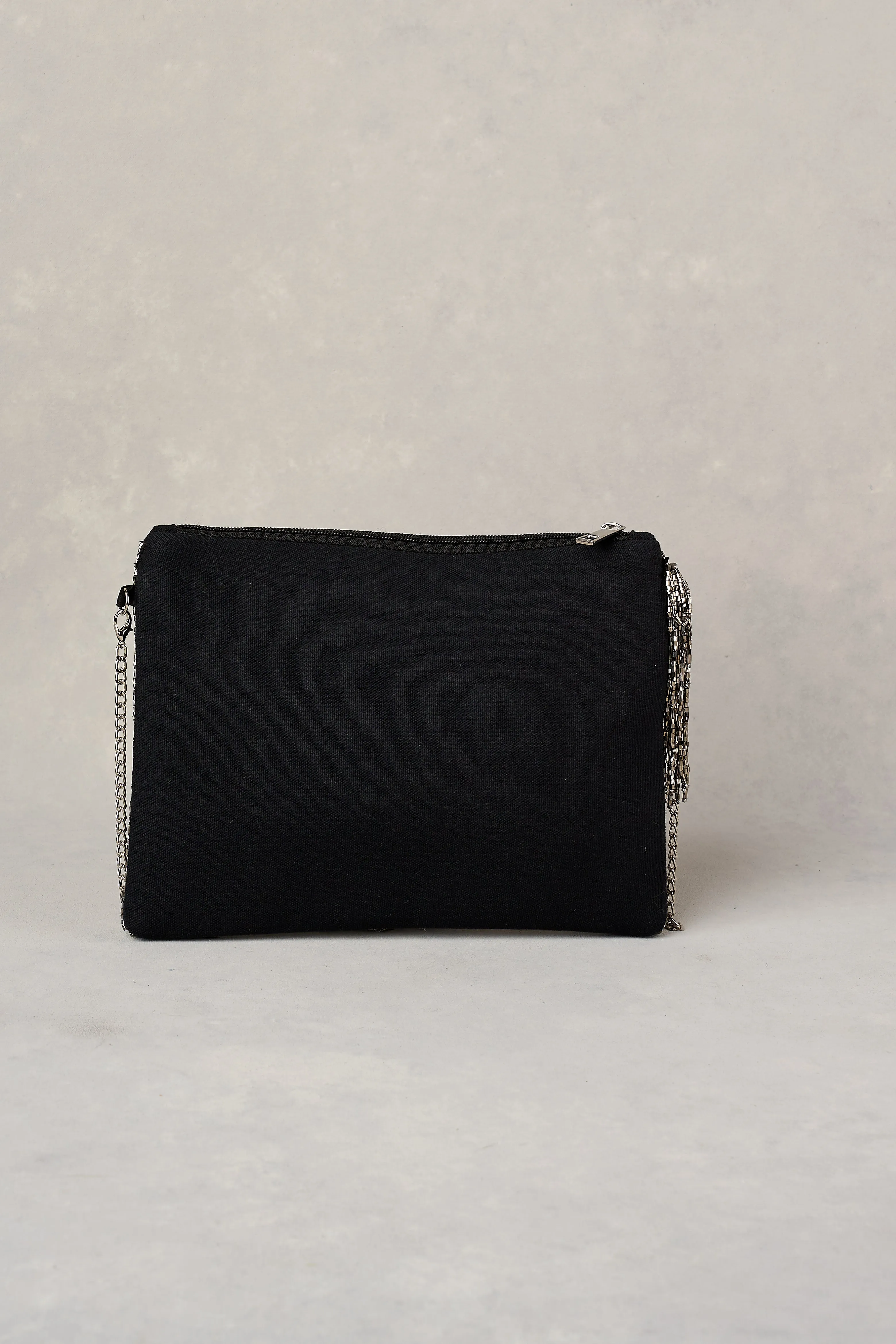 Floral Sequin Clutch - Multicolour