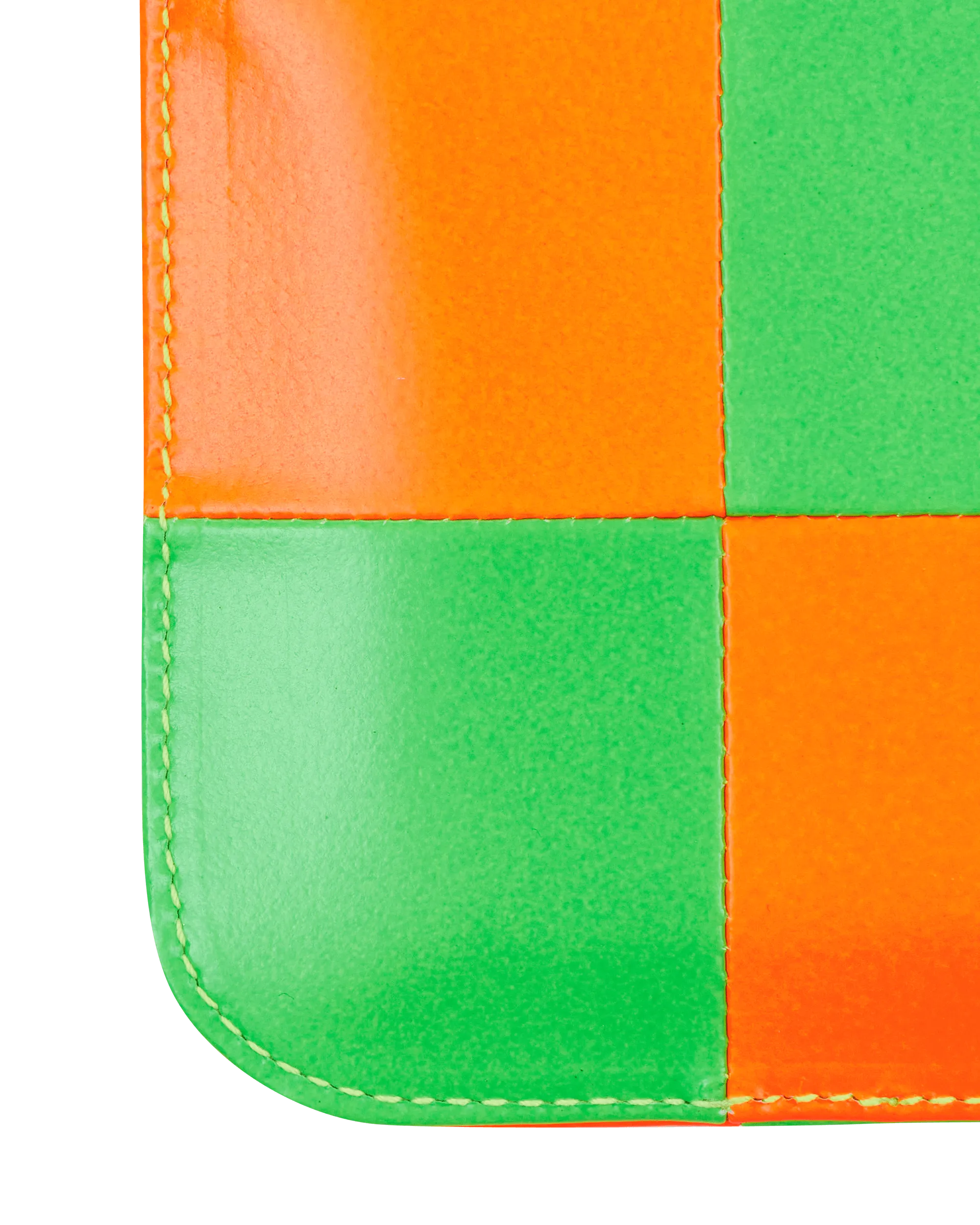 Fluo Square Zip Pouch Multicolor