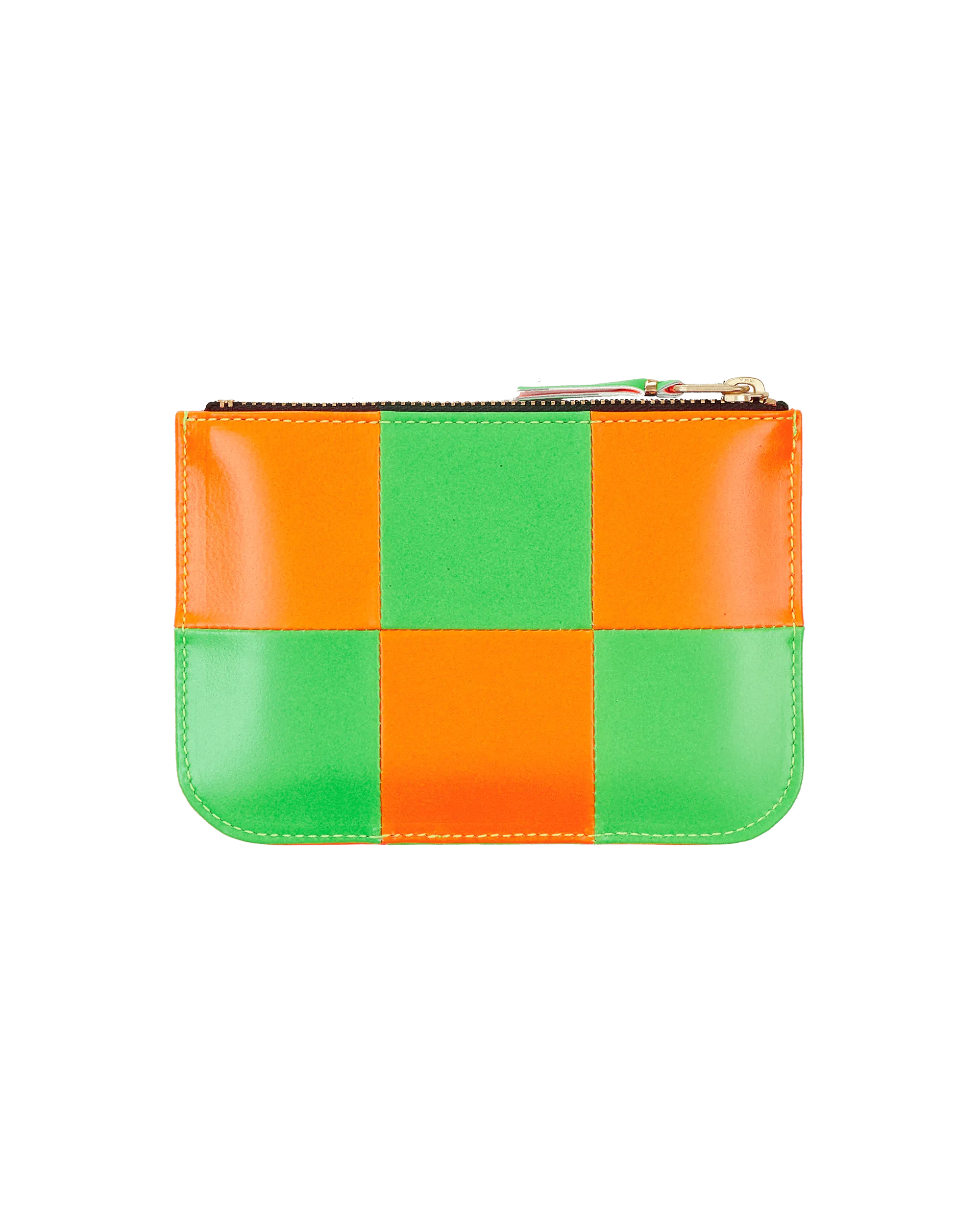Fluo Square Zip Pouch Multicolor