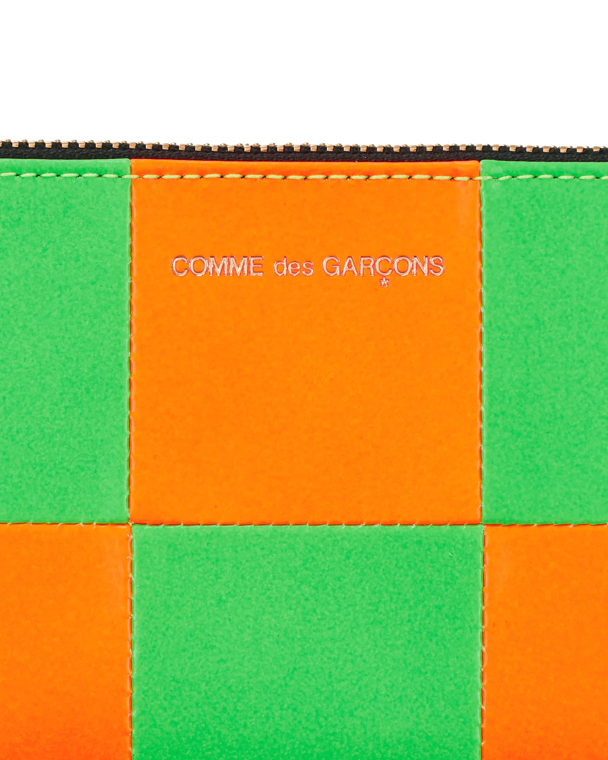Fluo Square Zip Pouch Multicolor