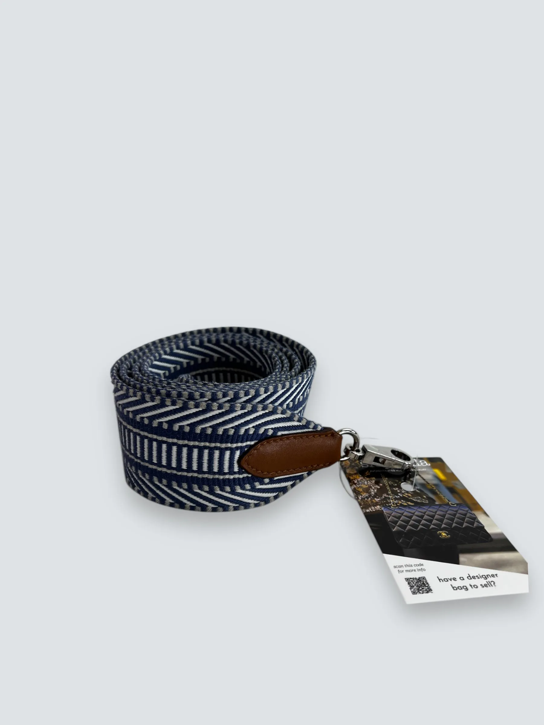 Hermès Multi Colour 50mm Sangle Cavale Strap