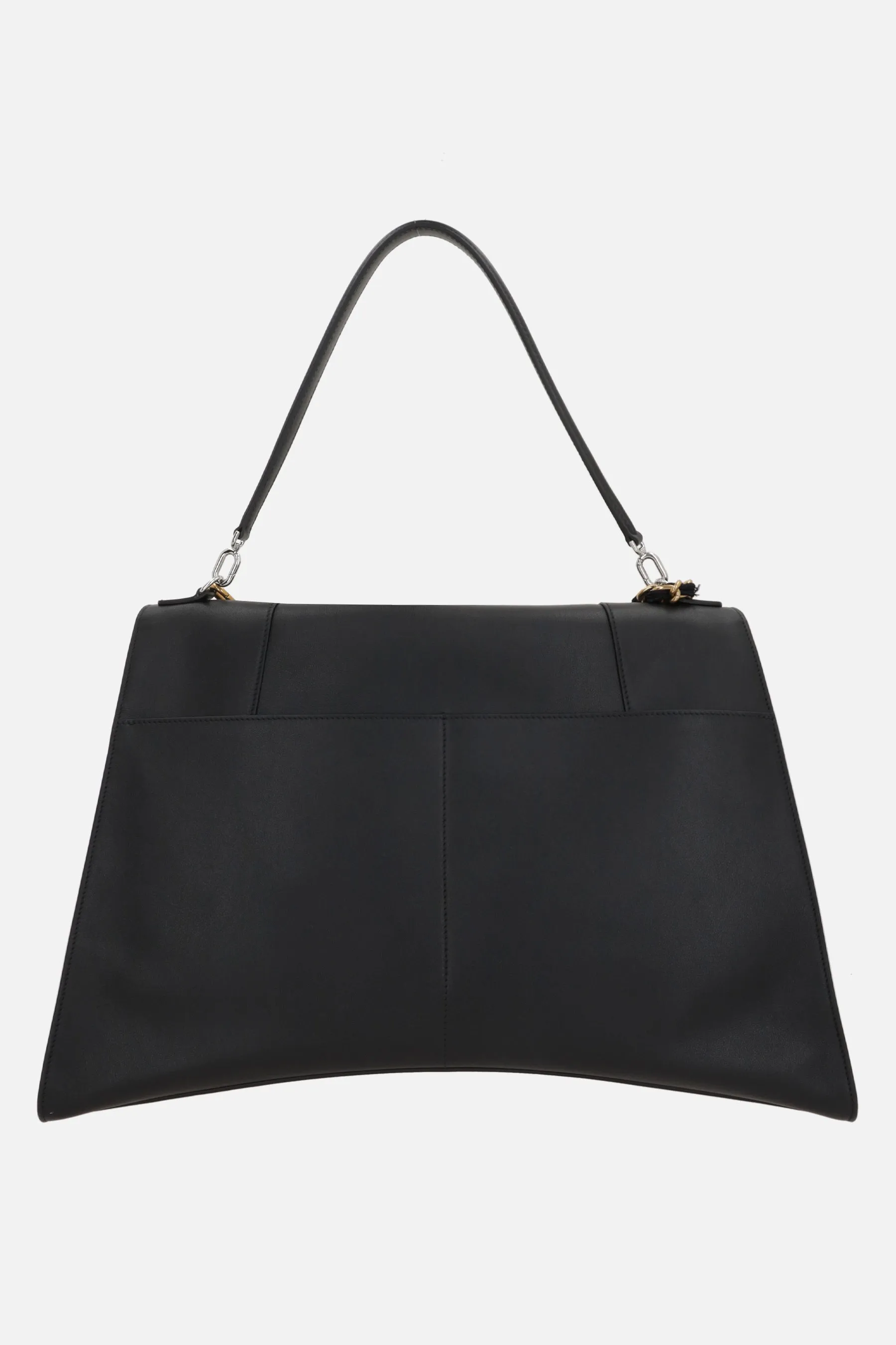 Hourglass Soft large handbag in smooth leather