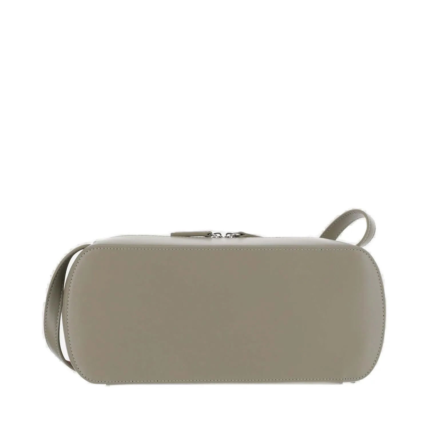 Jil Sander Logo Embossed Medium Crossbody Bag