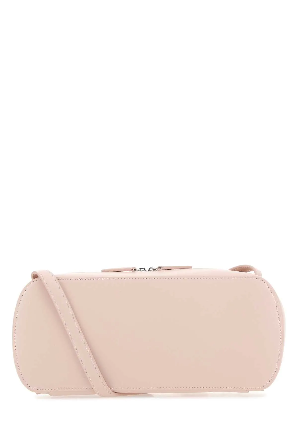 Jil Sander Logo Embossed Medium Crossbody Bag