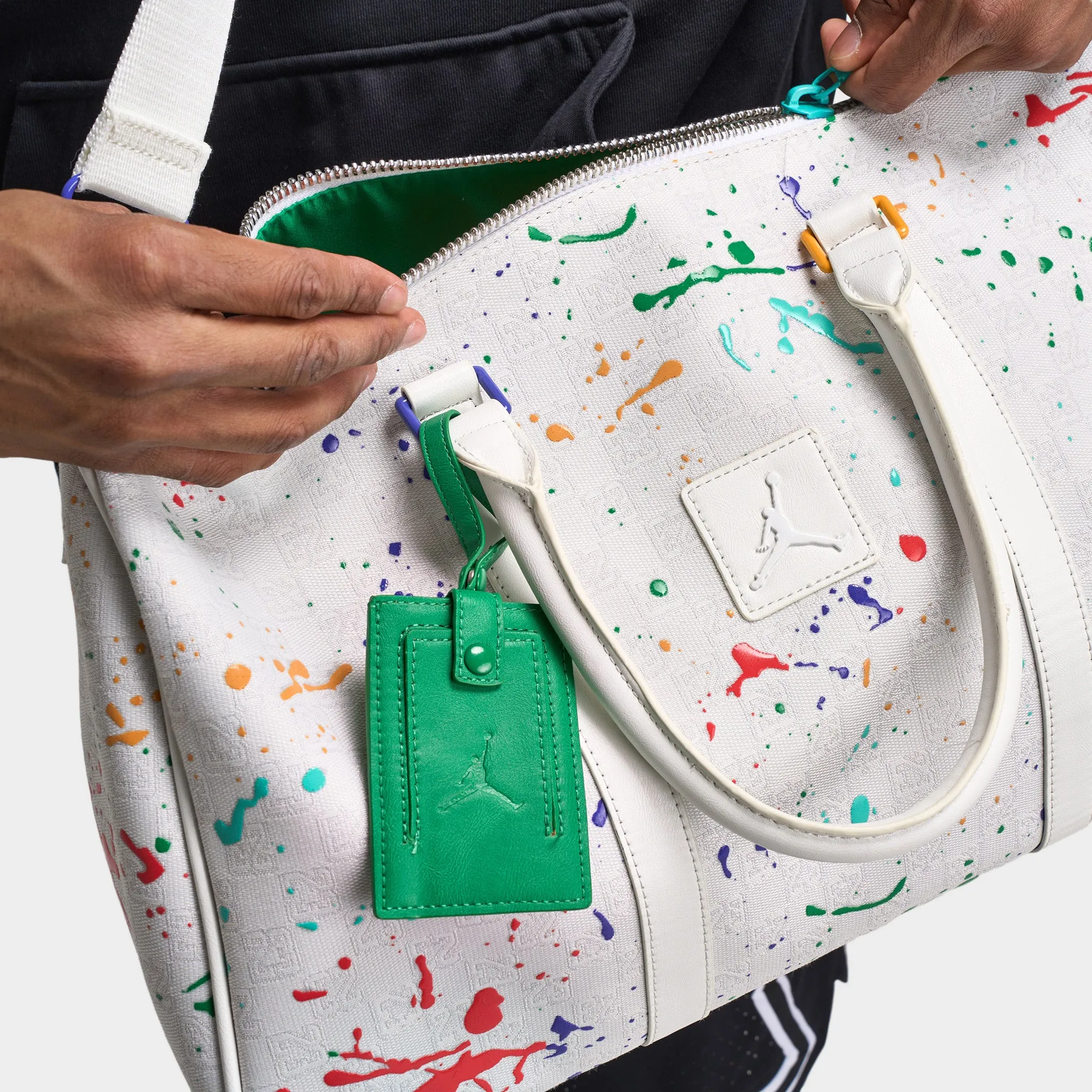 Jordan Monogram Duffle Bag / Sail