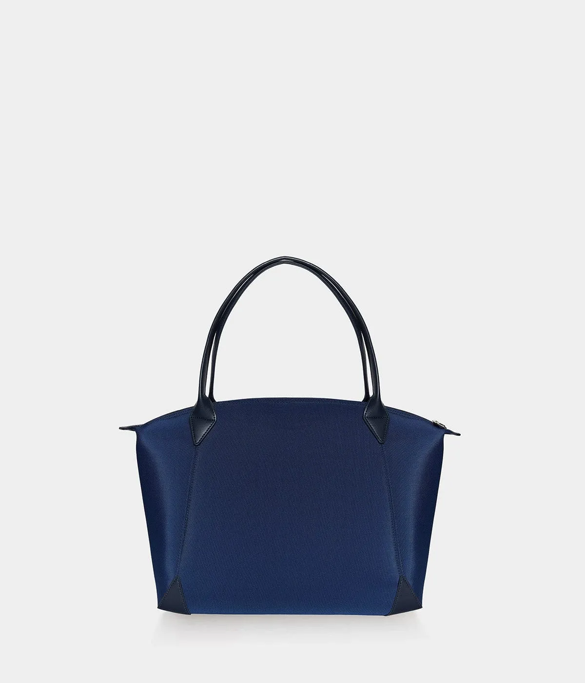 Journey Apple Skin & Recycled Nylon Weekend Bag | Navy Blue