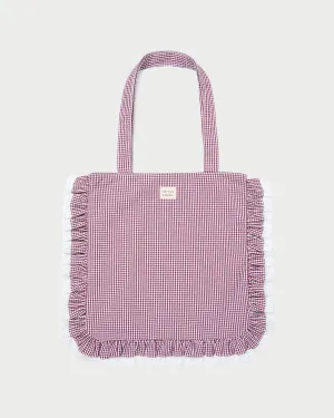 Justine Ruffle Tote