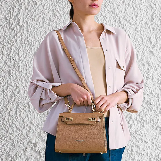 Kim Stampato 9" - Mocha Brown