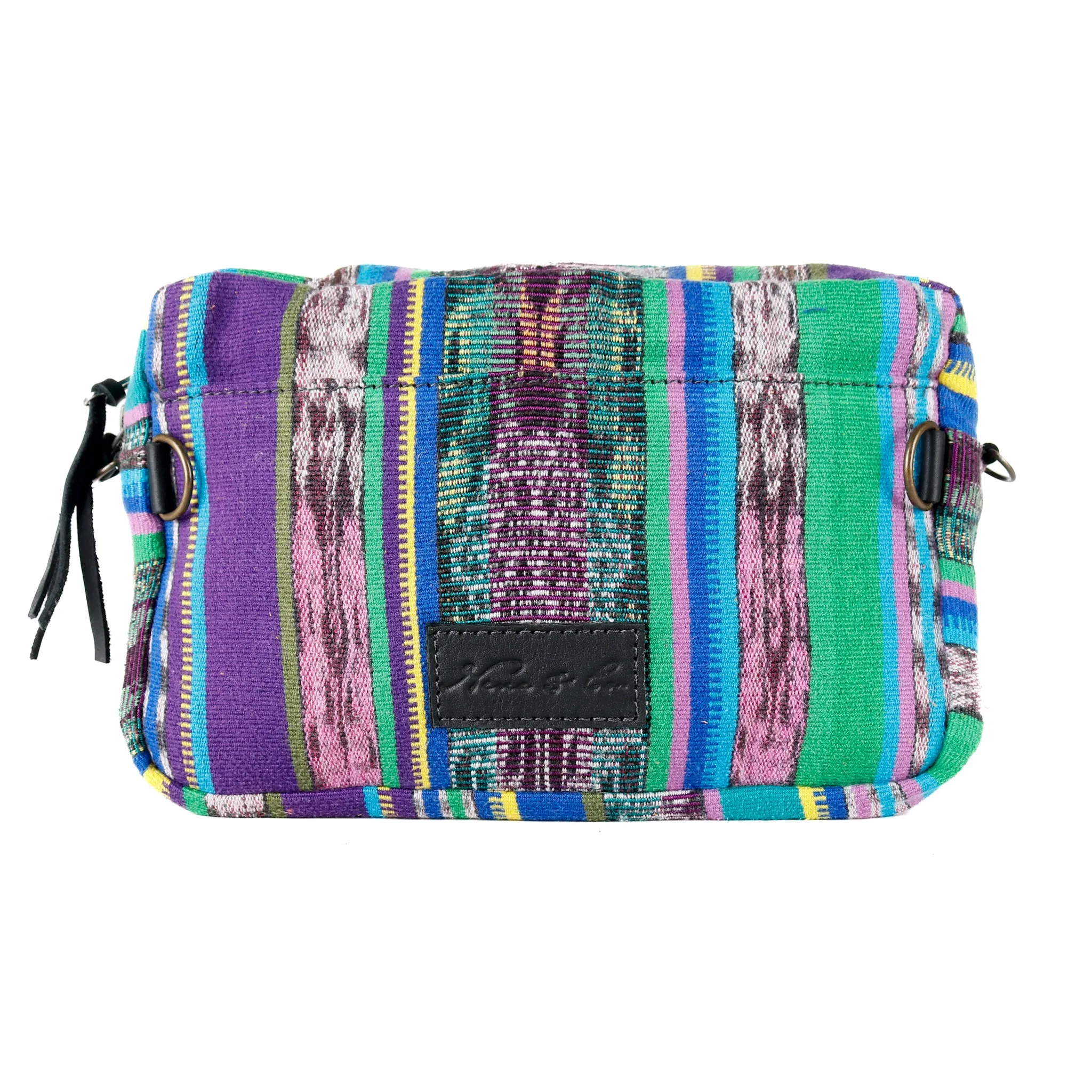 LARGE WANDER CROSSBODY BAG   STRAP SET - CORTE - BLACK - NO. 15776