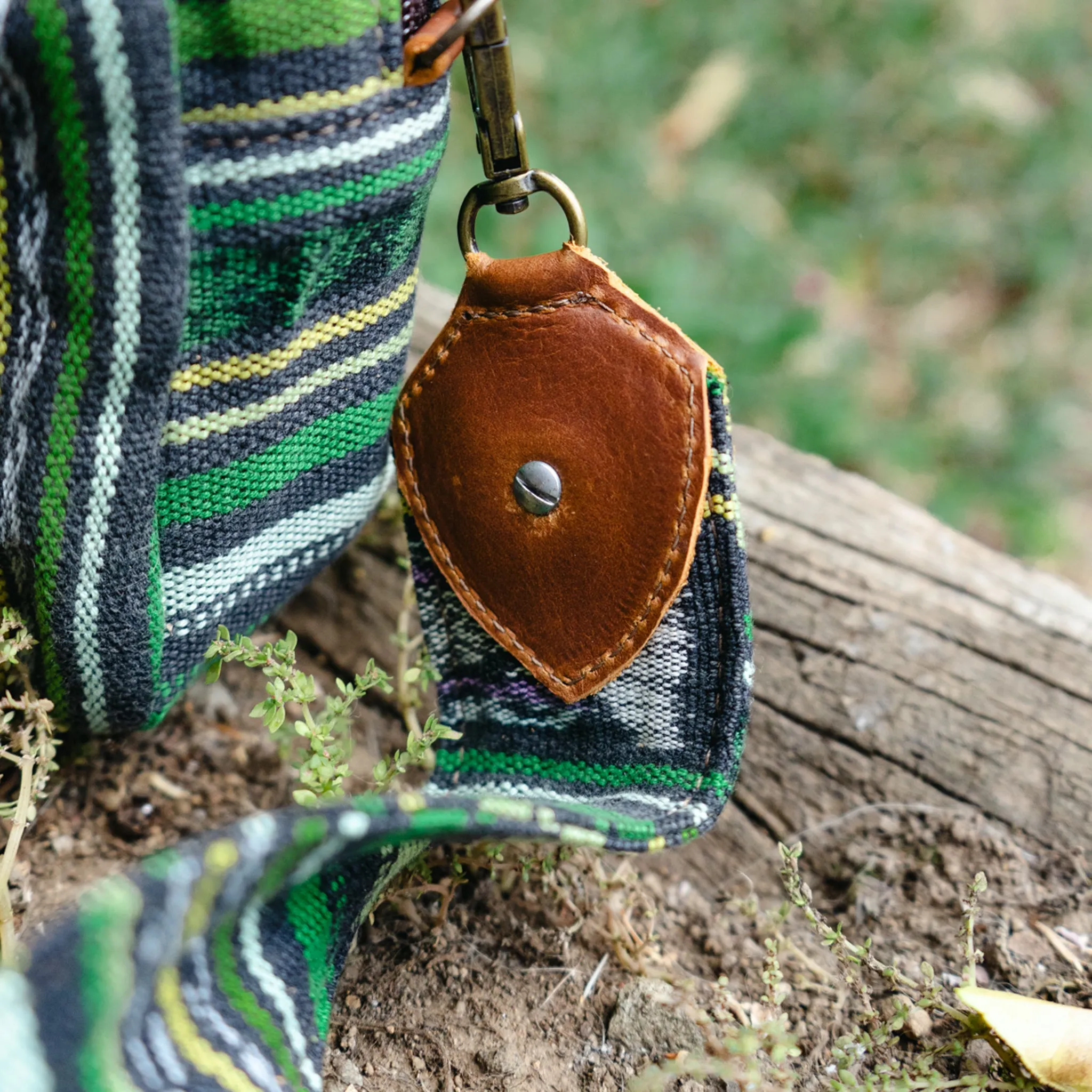 LARGE WANDER CROSSBODY BAG   STRAP SET - CORTE - CAFE - NO. 15778