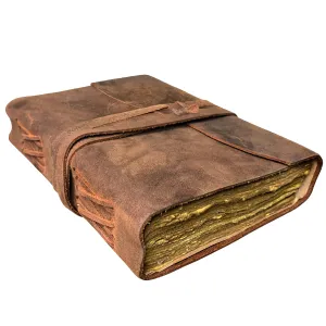 Leather Bound Journal - Handmade