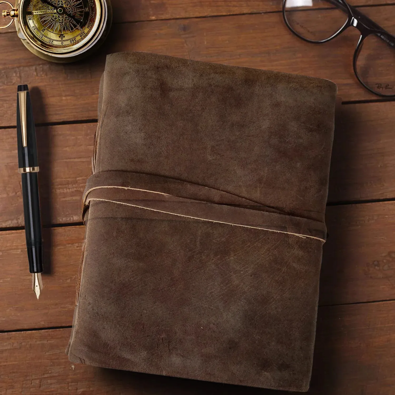Leather Bound Journal - Handmade