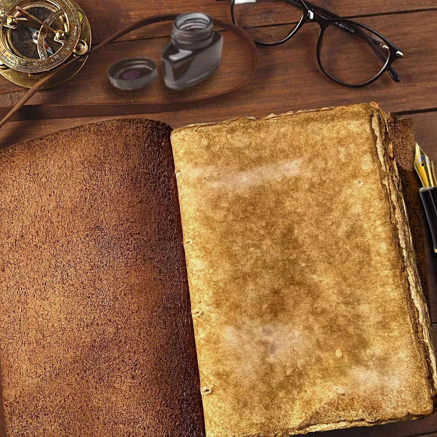 Leather Bound Journal - Handmade