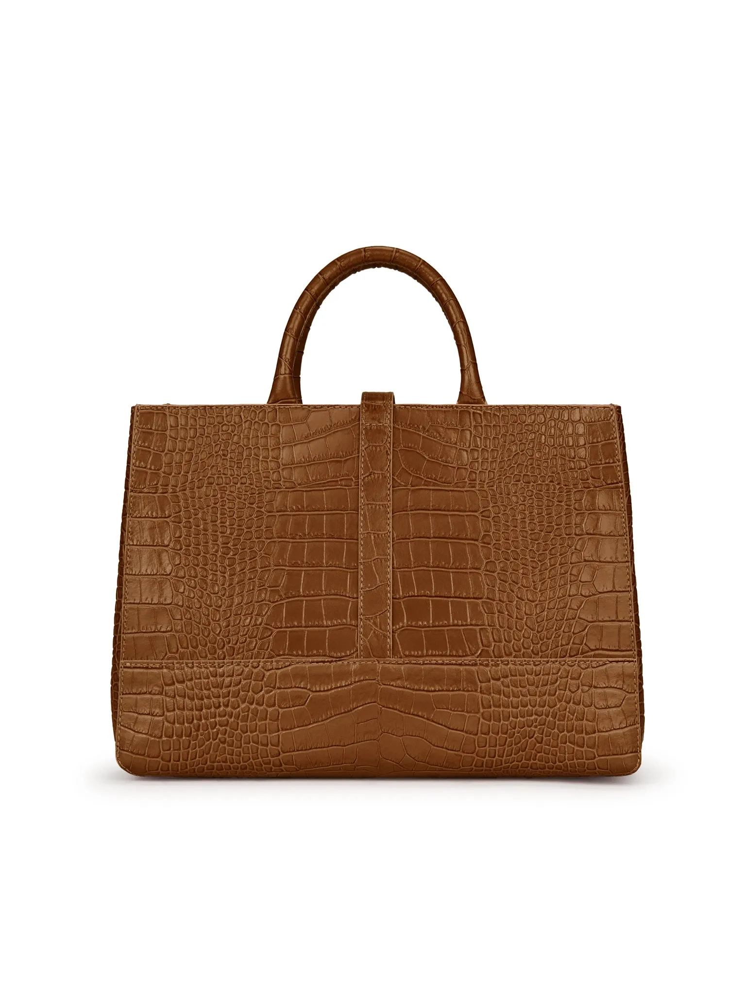 Lola Croco 12" - Camel Brown