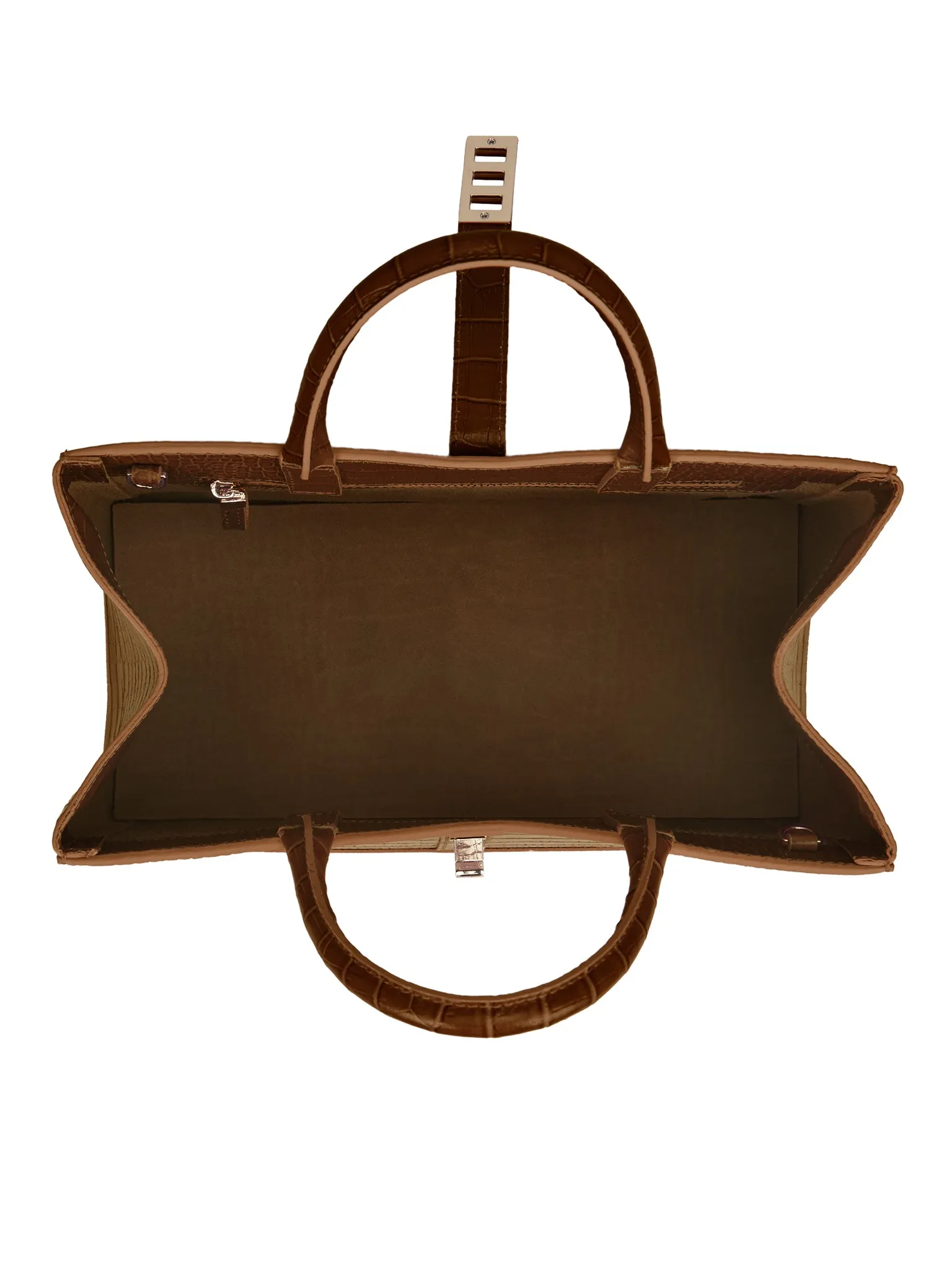 Lola Croco 12" - Camel Brown
