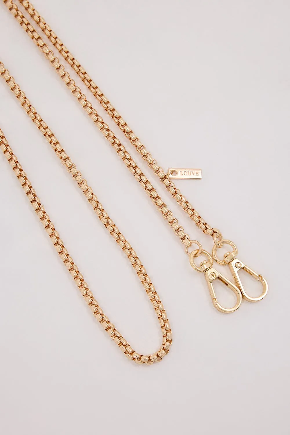 LOUVE COLLECTION GOLD GAIA CHAIN