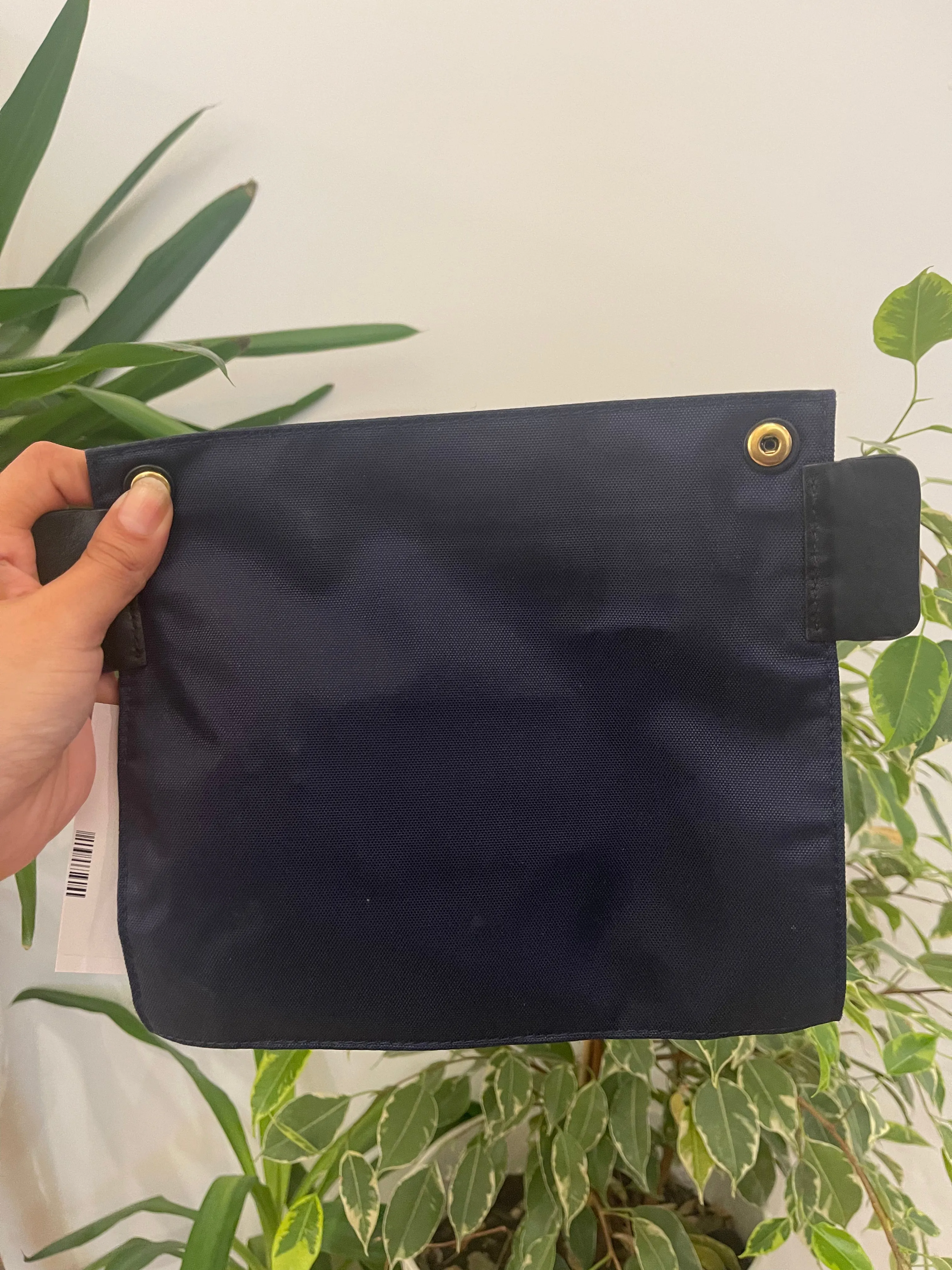 Marc Jacobs Navy Canvas Pouch