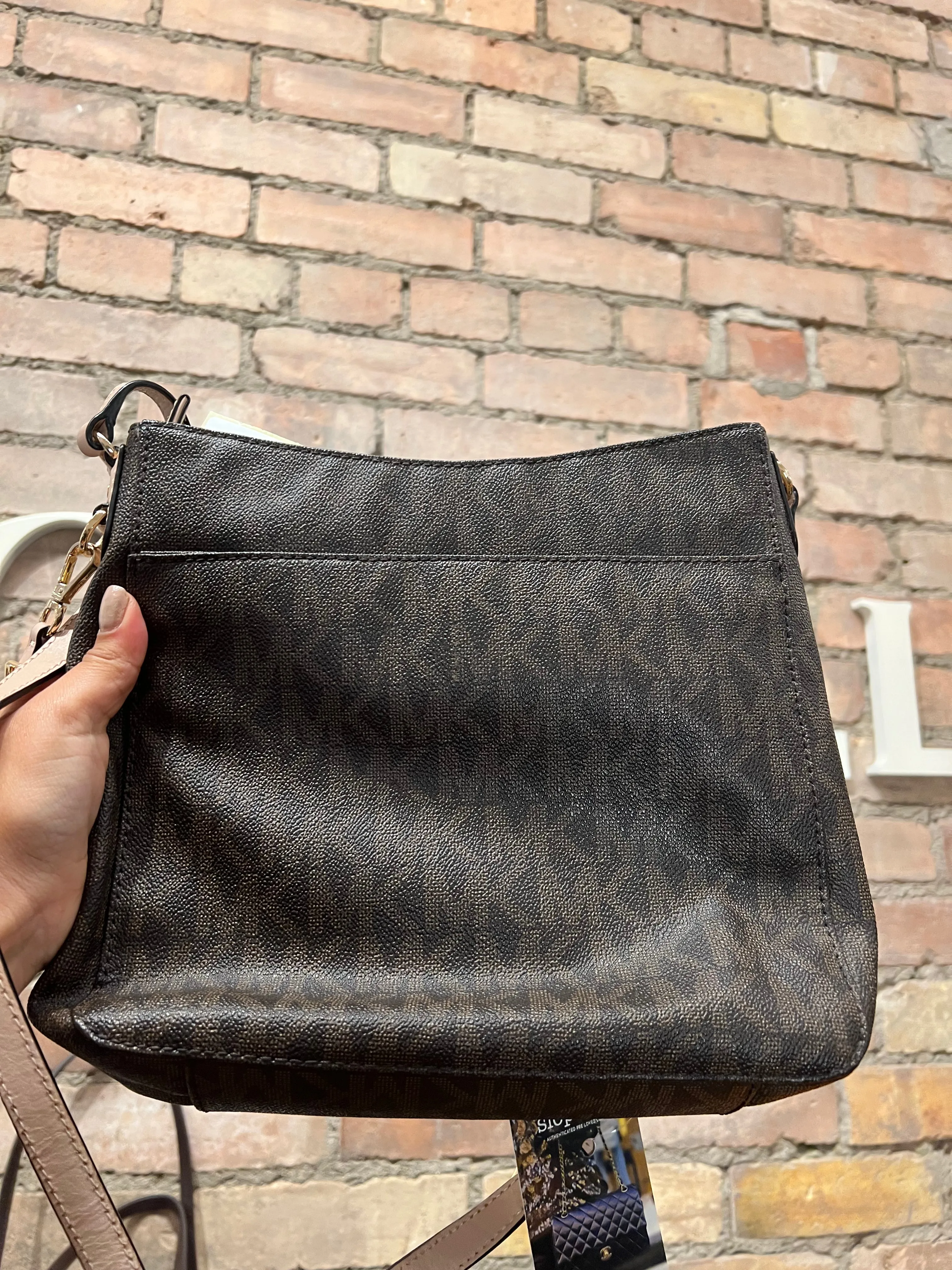 Michael Kors Monogram Canvas Crossbody