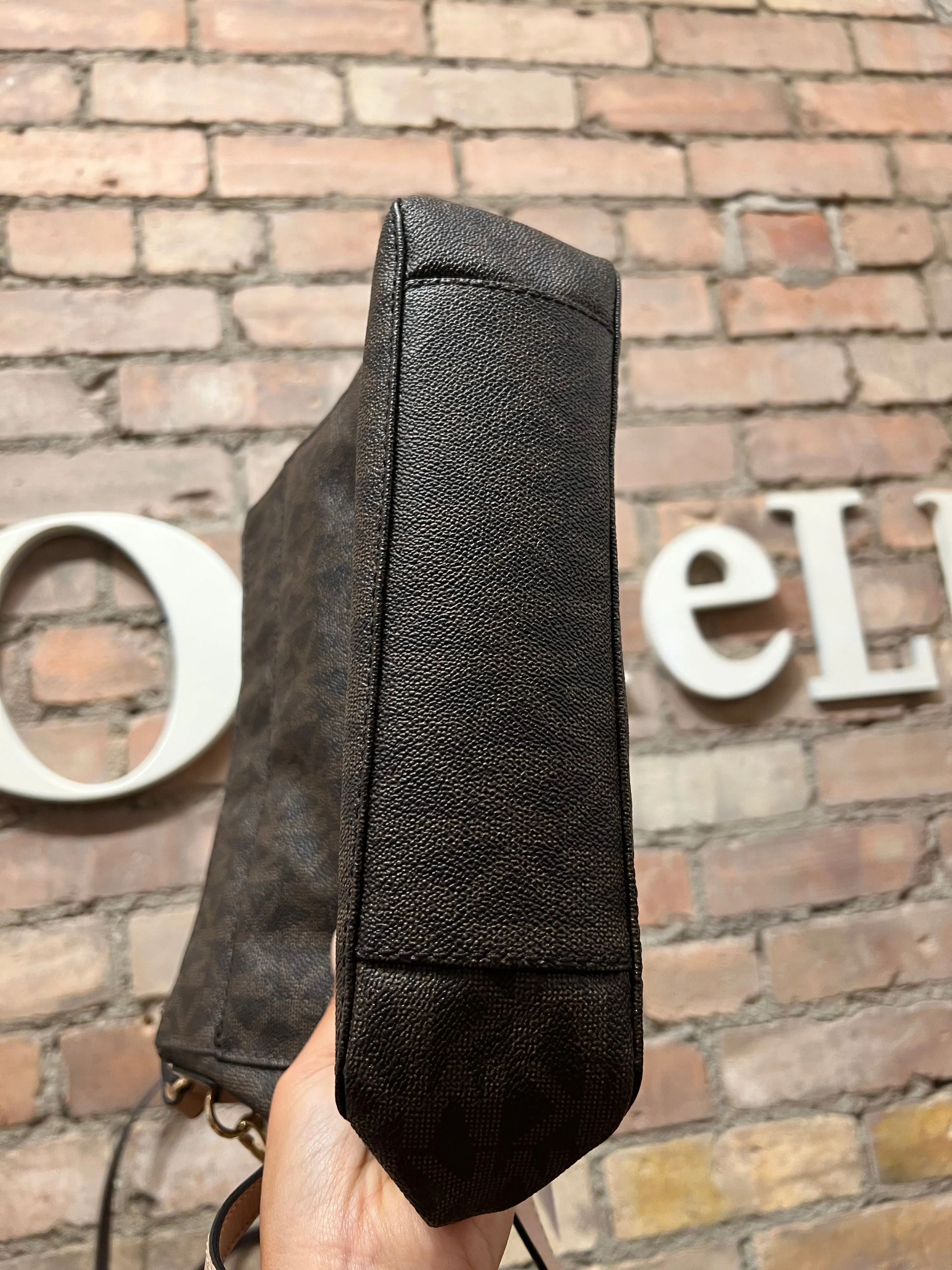 Michael Kors Monogram Canvas Crossbody