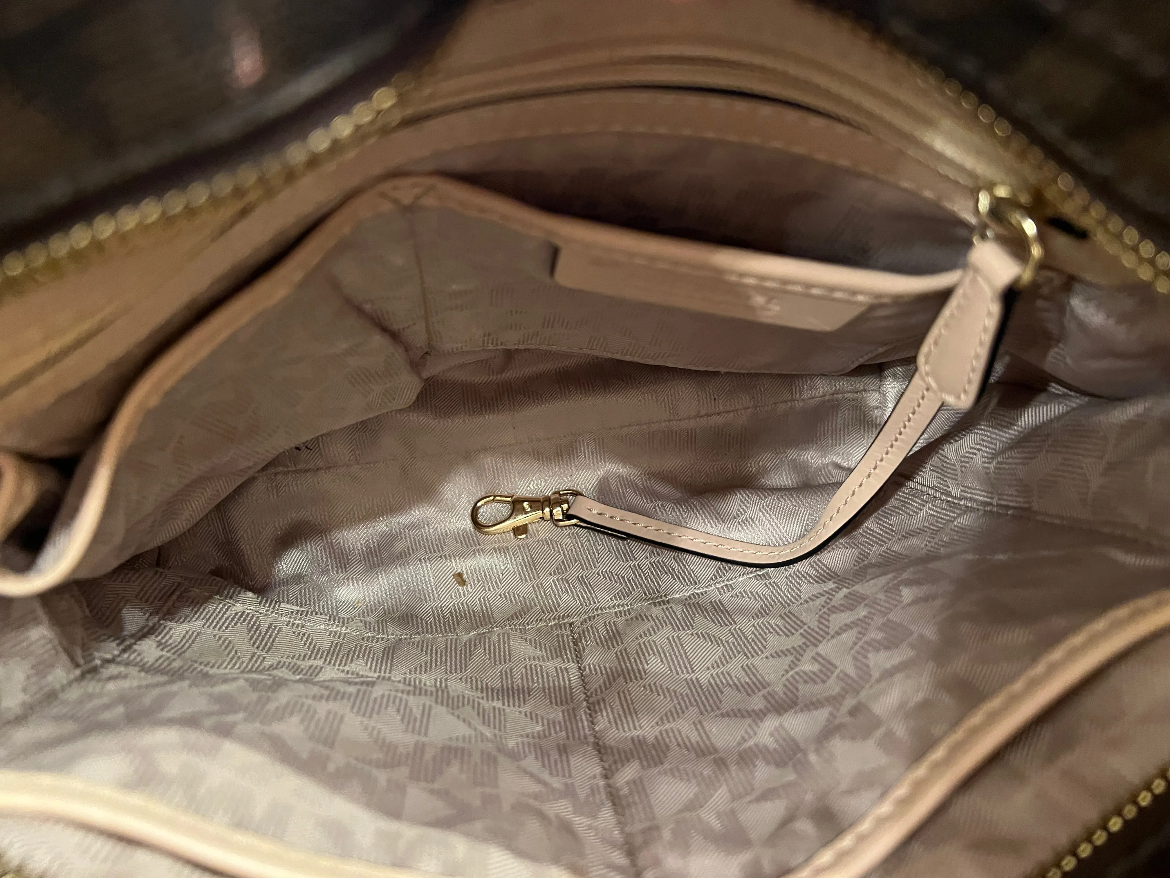 Michael Kors Monogram Canvas Crossbody