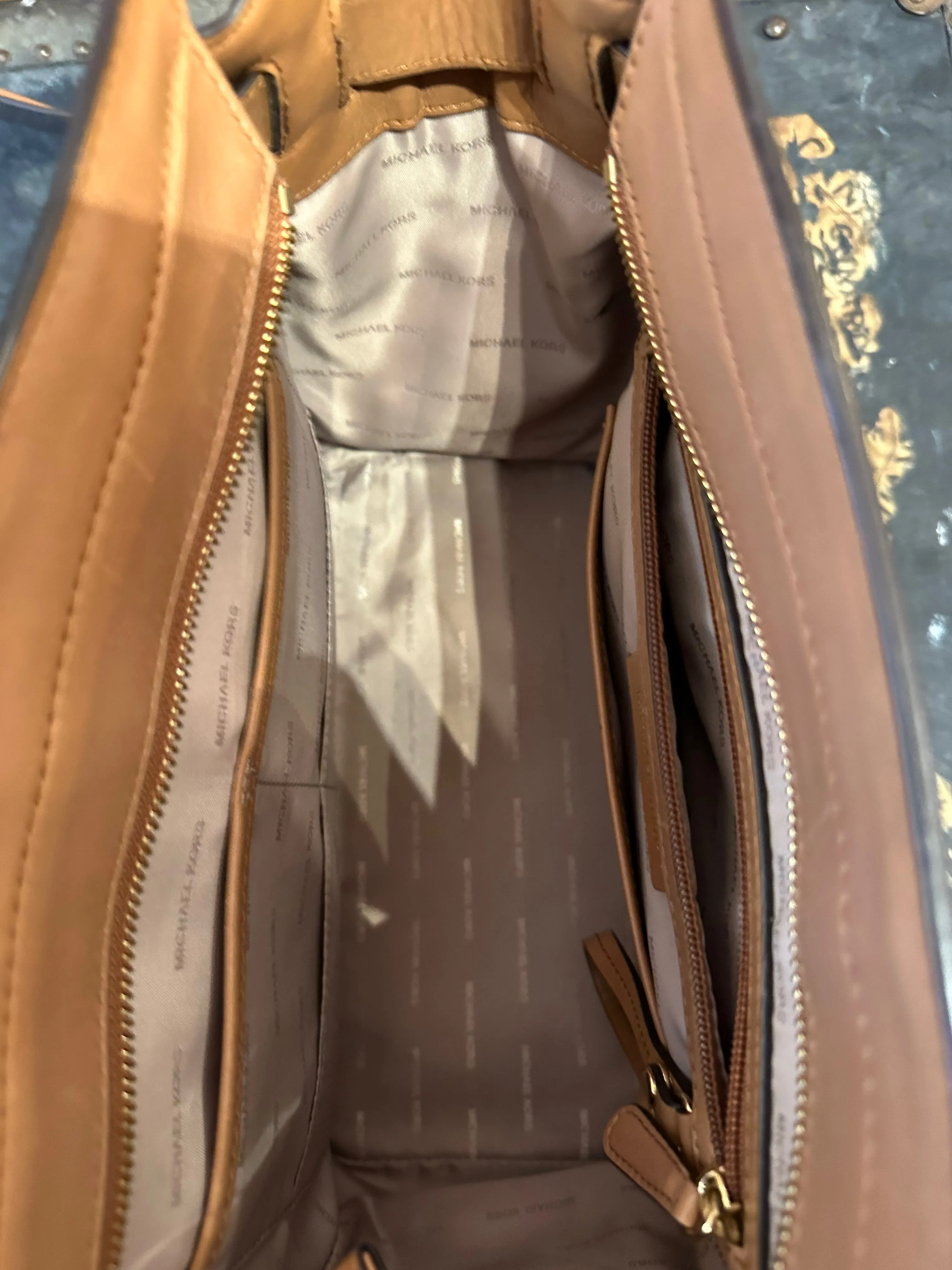 Michael Kors Monogram Canvas Tote